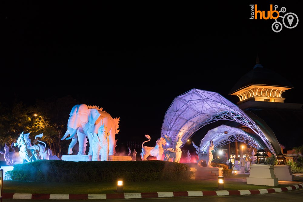 Chiang Mai Night Safari after sunset
