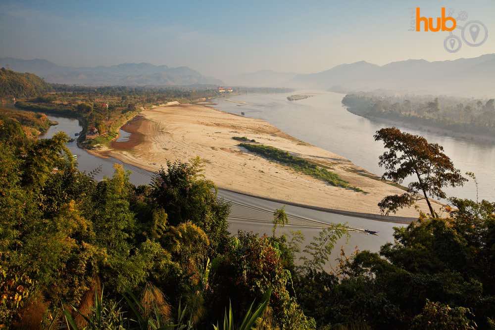 The Mekong River at The Golden Triangle