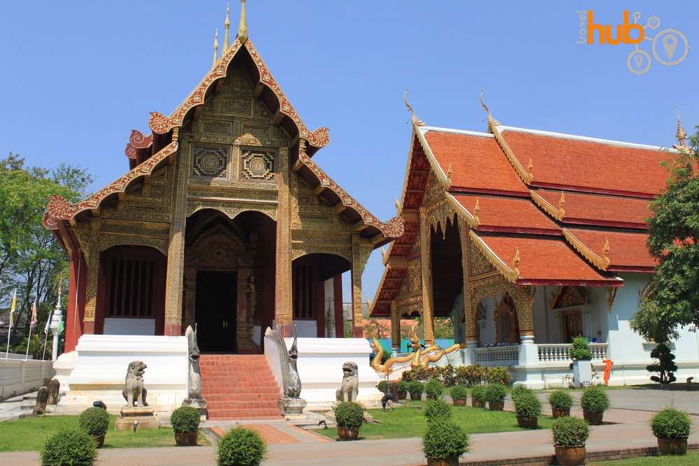 Popular amongst locals - Wat Phrah Singh in the old city