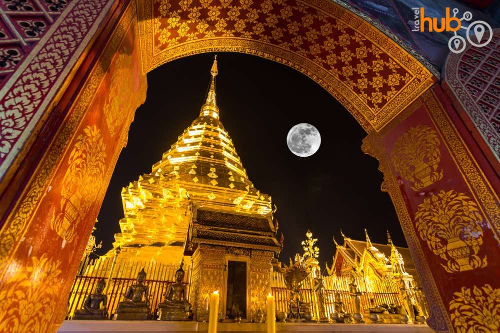 Doi Suthep at night