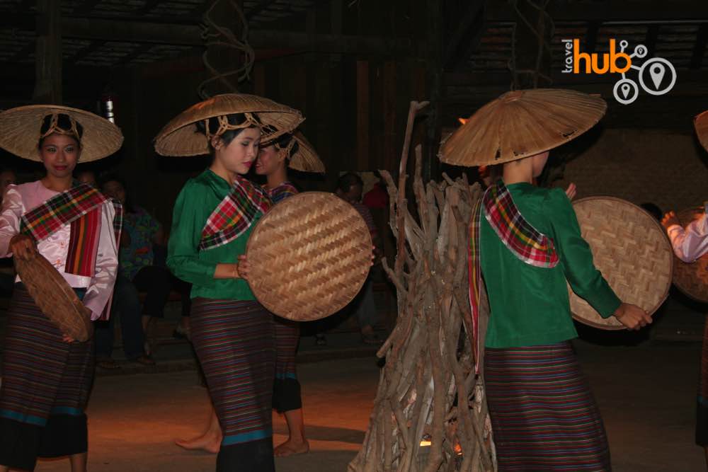 One of many themed Thai Dance show