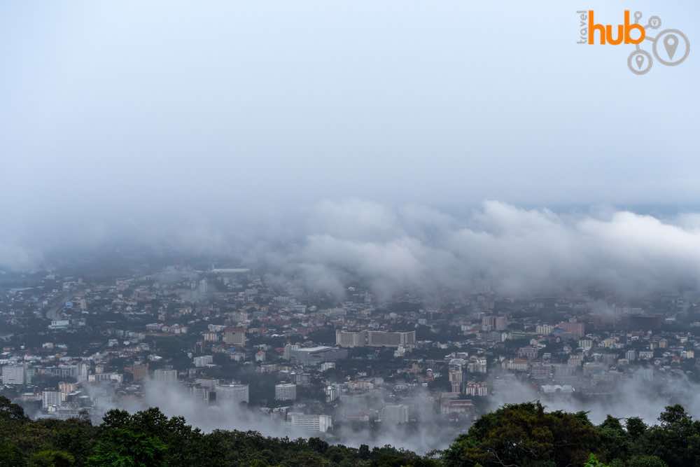 You should can a spectacular view over the city