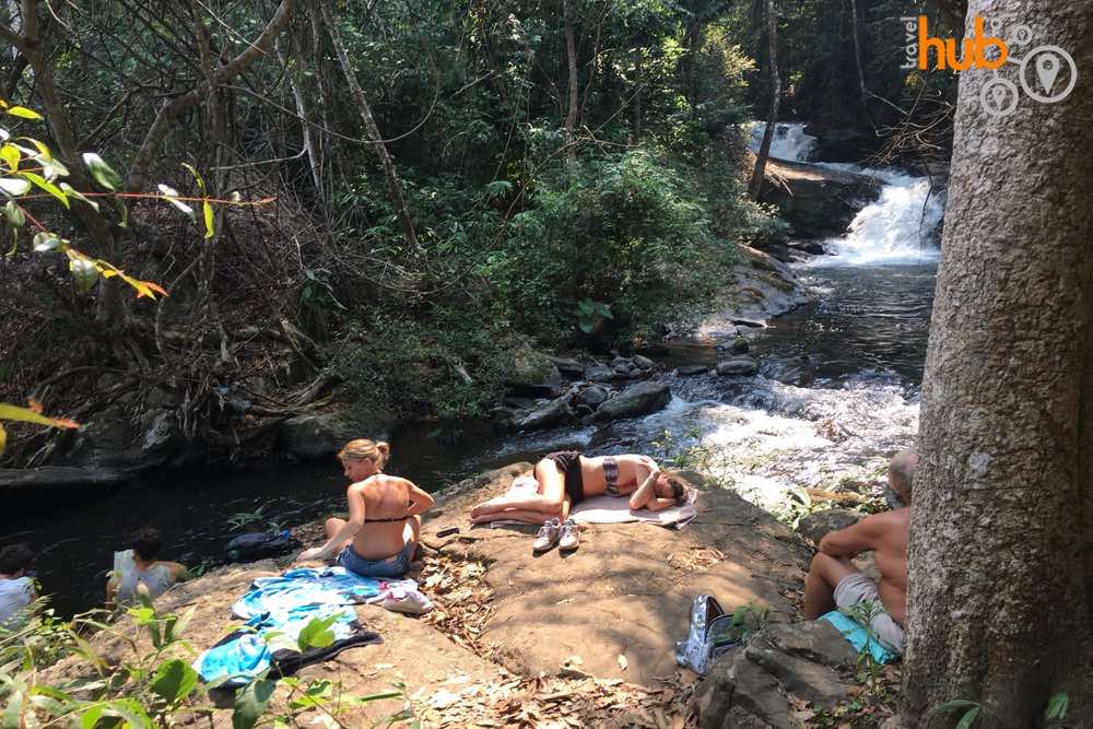 If conditions allow we can stop for a swim near Pa Dok Siew waterfall

