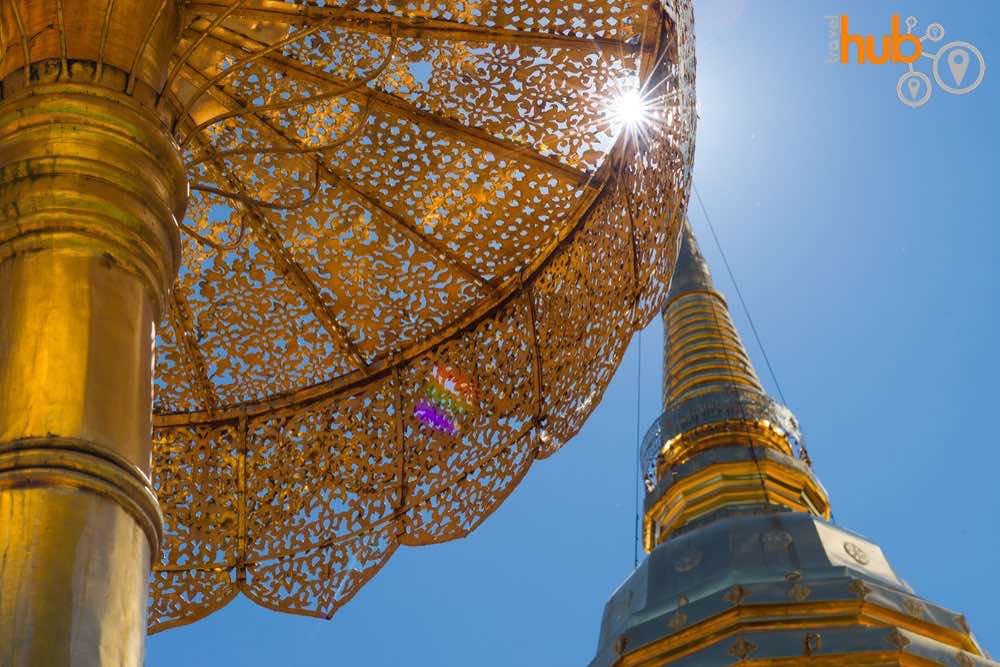 This is Chiang Mai's most famous temple