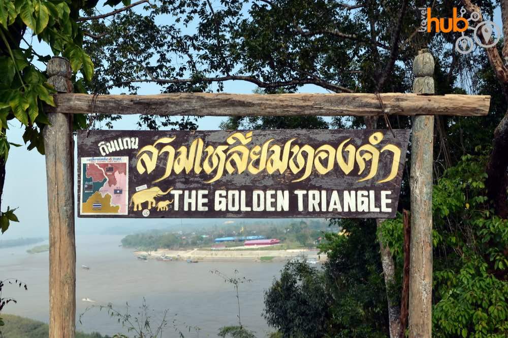 a stop will be made at The Golden Triangle where three countries meet....
