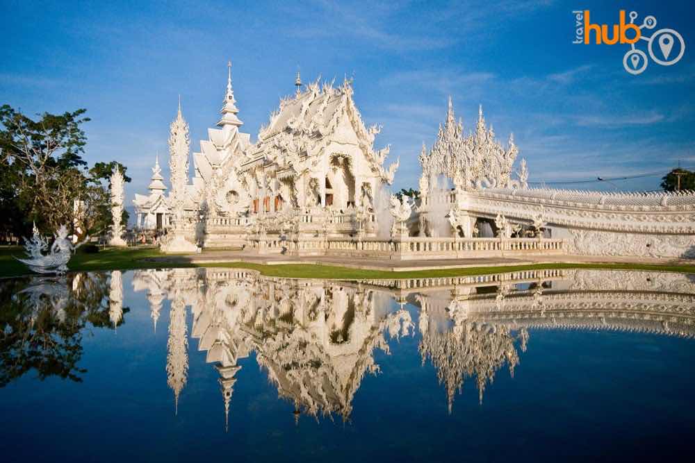 The stunning Wat Rong Khun is definitely one of the highlights