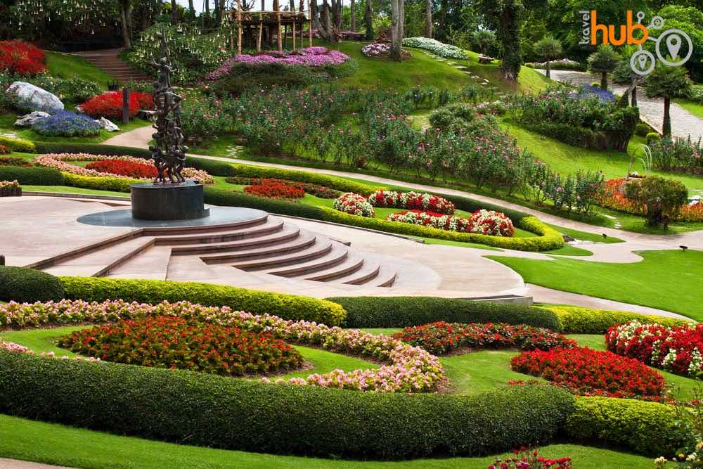 Take the option to visit the Mae Fah Luang Gardens at Doi Tung