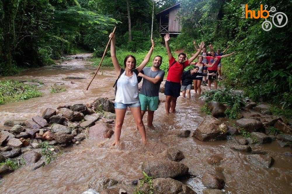 On this trek you will spend a half day with elephants and half day enjoying the trekking and river activities that the Mae Tang area offers