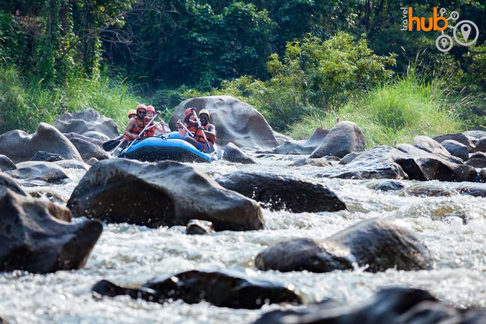 White water rafting on the Mae Tang river