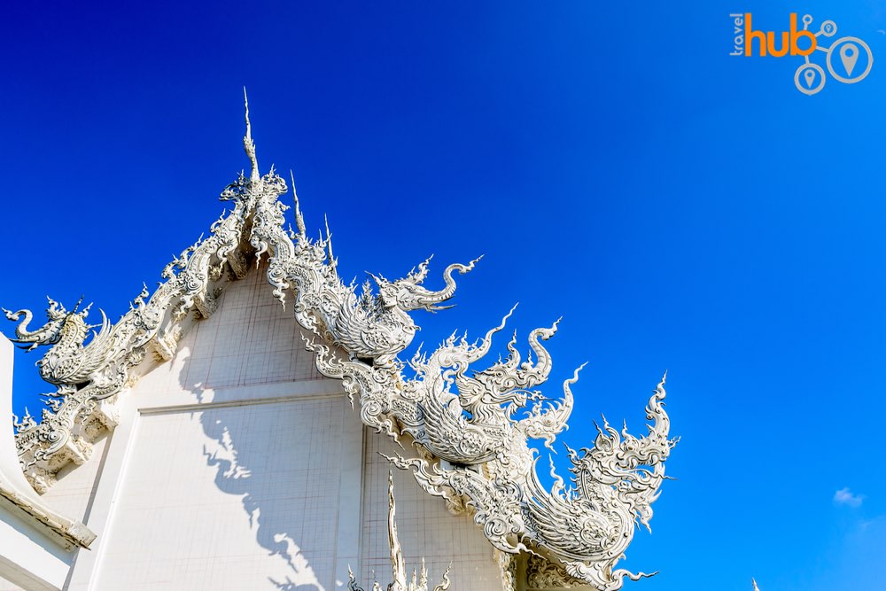 Chiang Rai's The White Temple - A highlight of this tour!