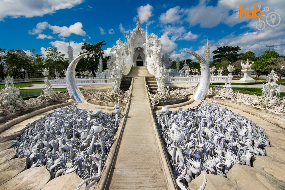 The hands! at Wat Rong Khun