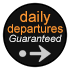 Garanteed Daily Departures-private