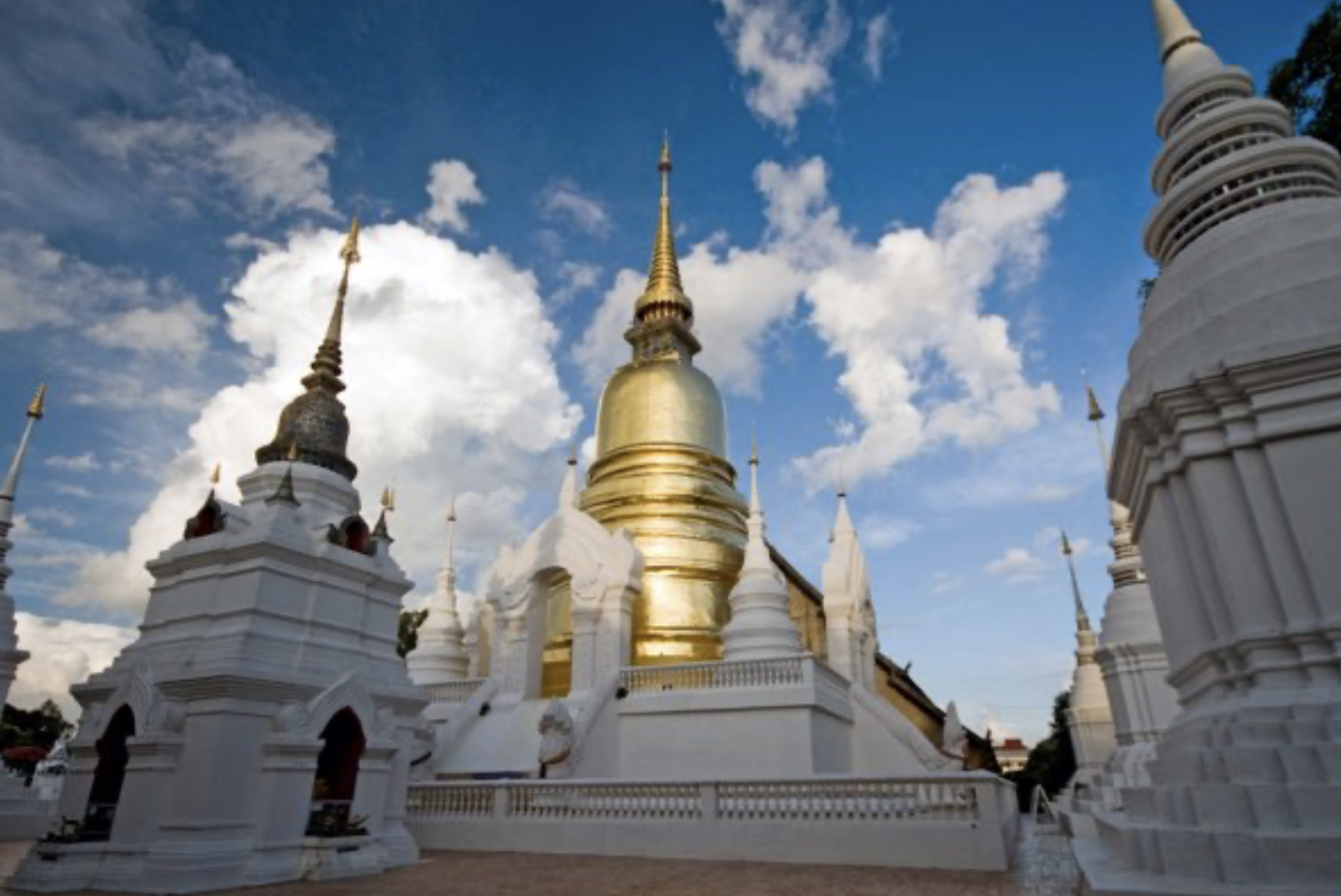 Wat Suan Dok on Chiang Mai city tour