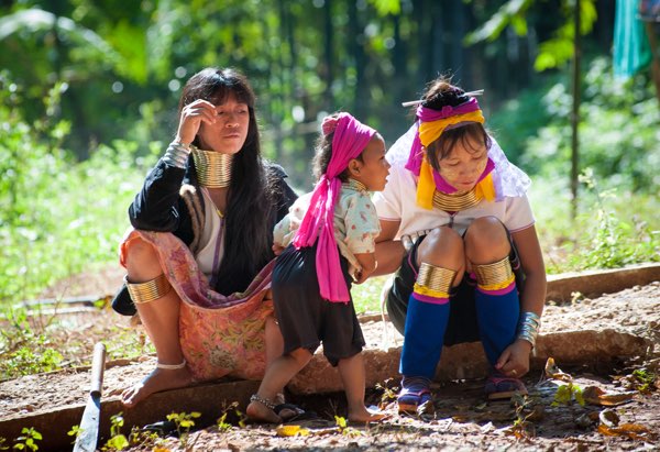 Karen Long Neck lady Chiang Rai